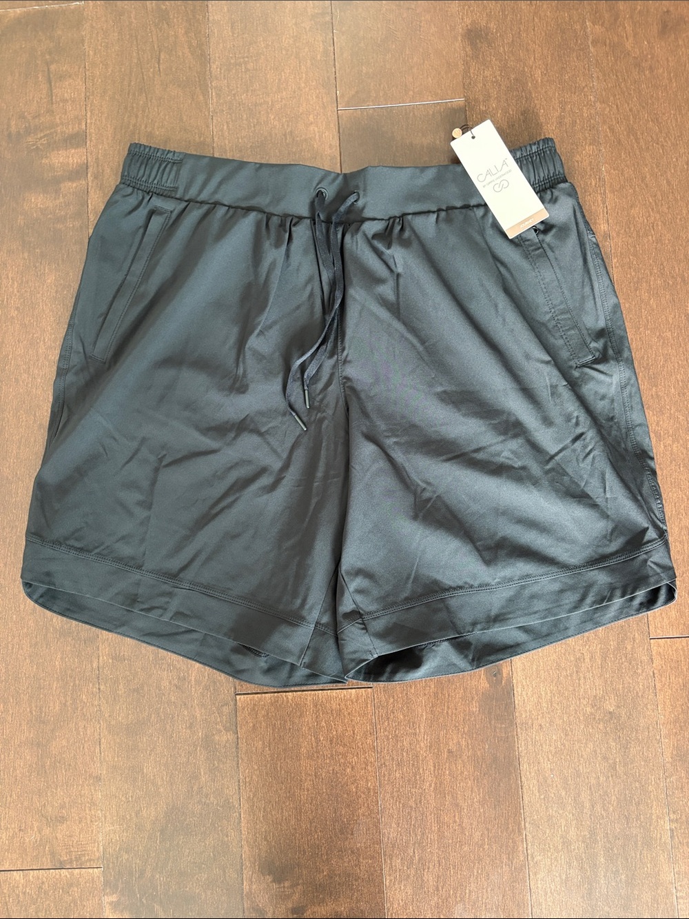 CALIA by Carrie Underwood Black Active Drawstring Shorts